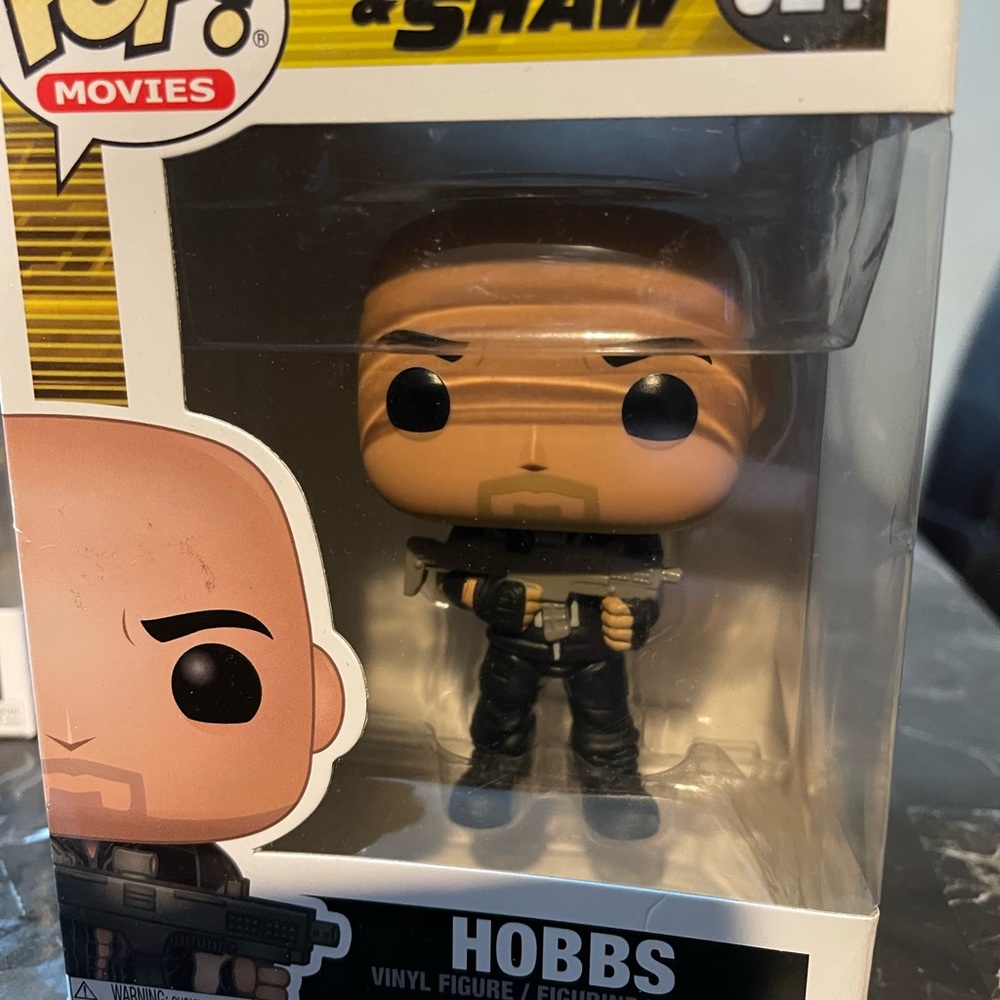 Funko Pop Fast & Furious Bundle - Dom Toretto & Hobbs & Shaw Set of 4